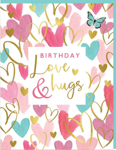 Picture of BIRTHDAY LOVE & HUGS LARGE POP UP CARD